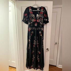 NWT ASOS Maya floral embellished maxi dress